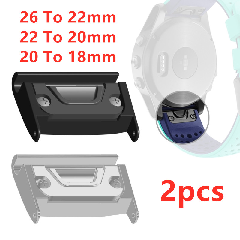 Silicone Watch Band 22Mm - دبابيس تحرير سريعة محولات شريط ،