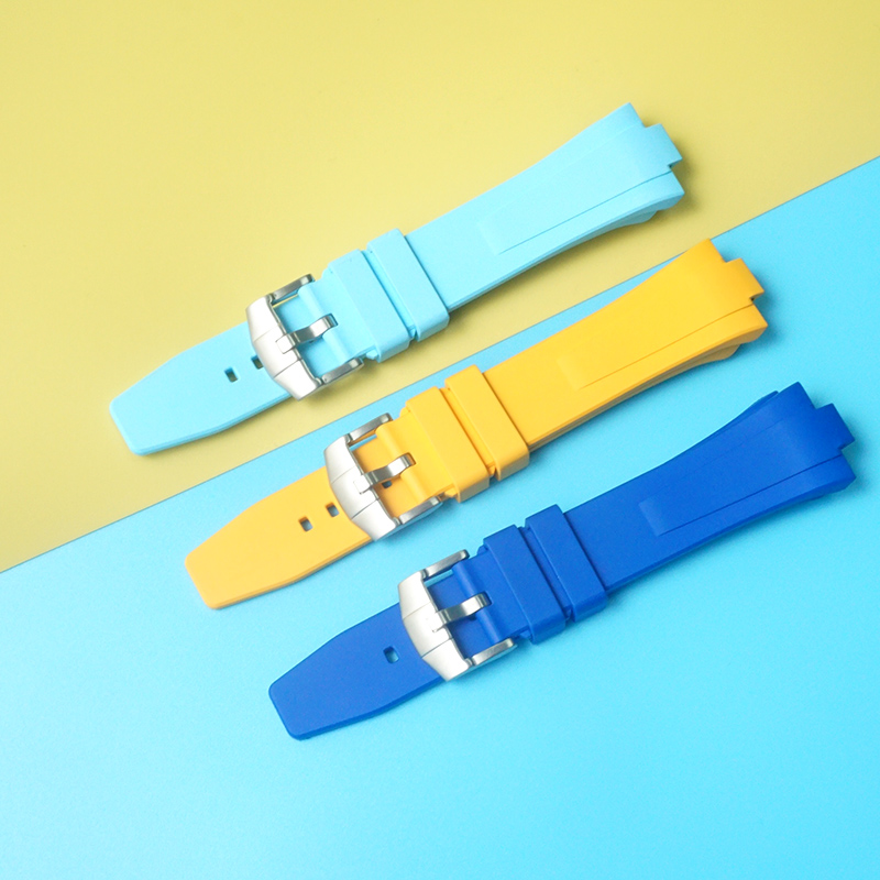 Citizen Watch Tsuyosa - حزام ساعة من المطاط الفلوري لمجموعة