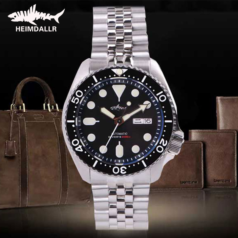 Seiko Watch 5 Sports - HEIMDALLR Sharkey SKX007 ساعة غواص عتيقة