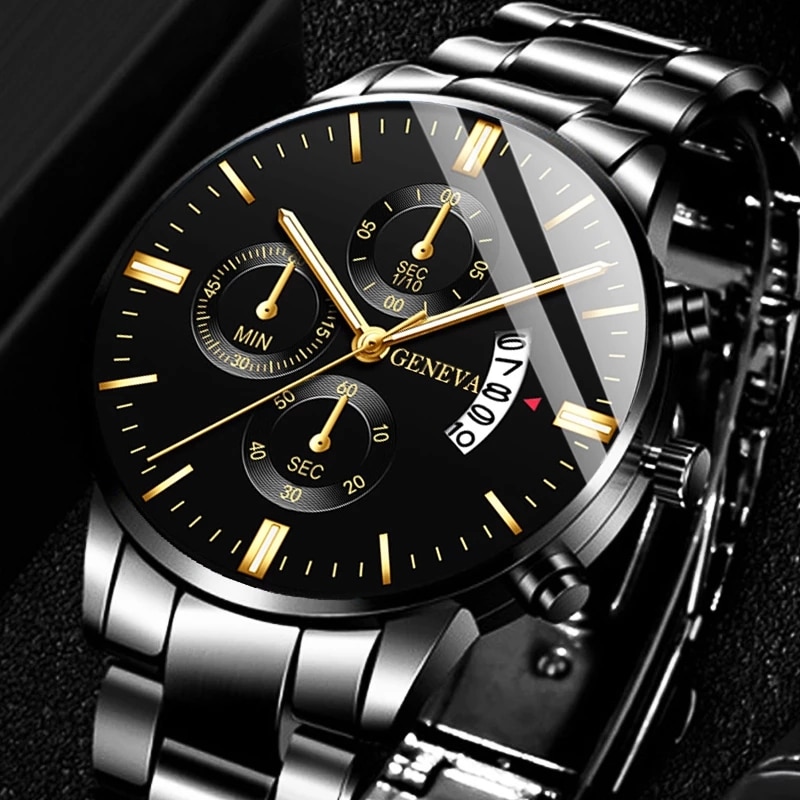 Seiko Watch 5 Sports - ساعة رجالية عصرية بتقويم فاخر ساعات
