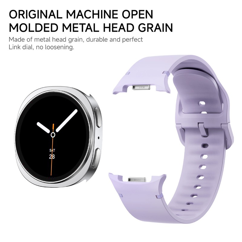 Silicone Watch Band 22Mm - حزام سيليكون 20/22 مم لساعة سامسونج