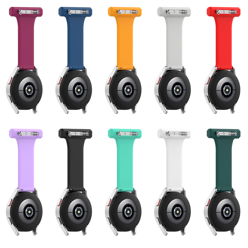 Silicone Watch Band 22Mm - دبوس بروش حزام ساعة 20 مللي