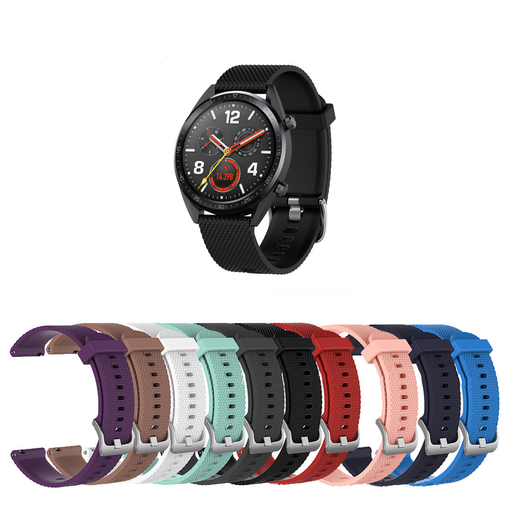 Silicone Watch Band 22Mm - حزام ساعة 22 ملم لساعة سامسونج