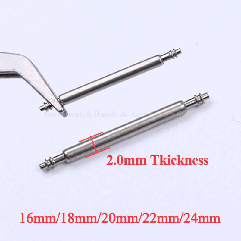 Spring Bar Tool Set - 15 قطعة حزام (استيك) ساعة دبوس