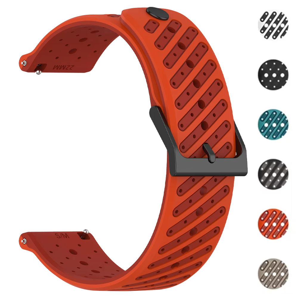 Silicone Watch Band 22Mm - سيليكون الرياضة الفرقة ل Suunto RACE