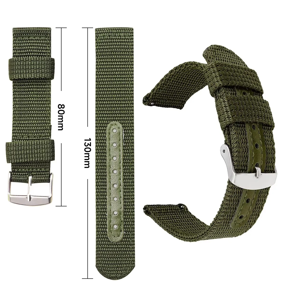 عالية الجودة النايلون قماش حزا - مراجعة Canvas Strap Watch وسعره