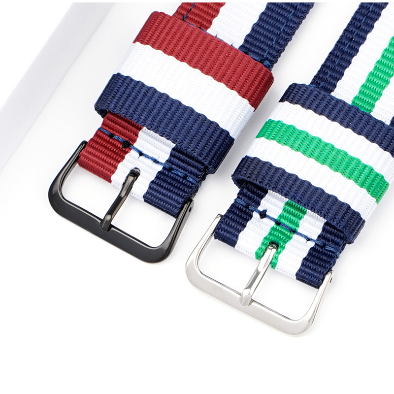 حزام ساعة نايلون 20 مم 22 مم س - مراجعة Canvas Strap Watch وسعره