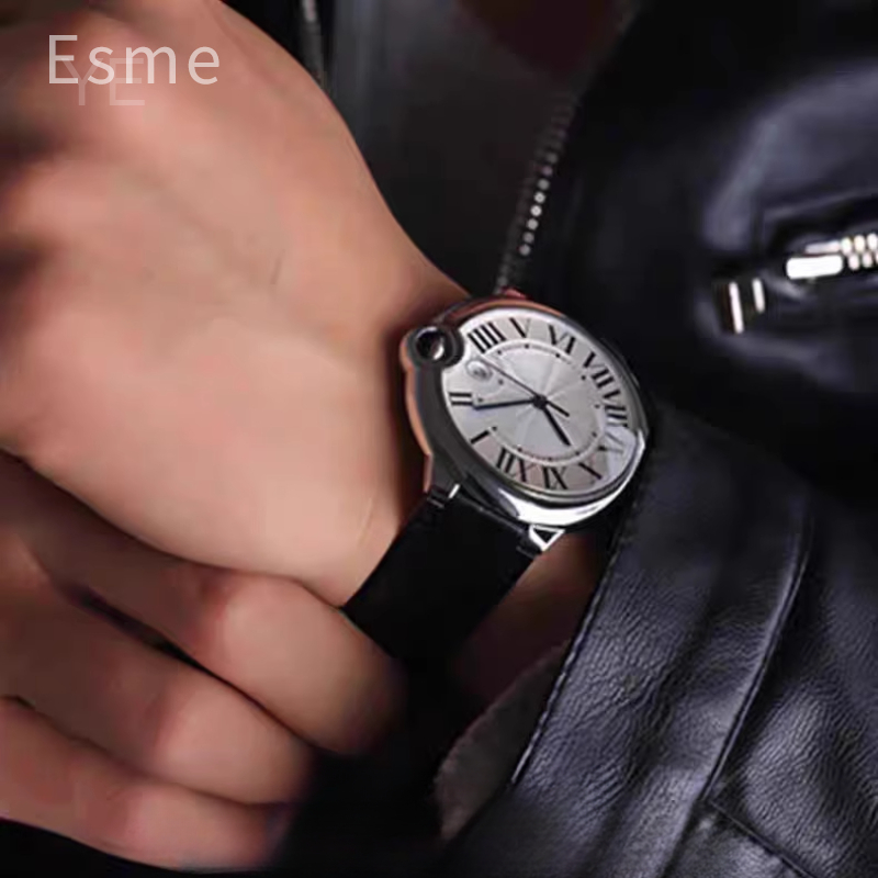 لساعة كارتييه للجنسين حزام ساع - مراجعة Cartier Watch Ballon Bleu وسعره