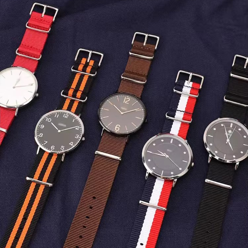 أربطة منسوجة لأربطة الساعات ،  - مراجعة Nato Strap Nylon وسعره