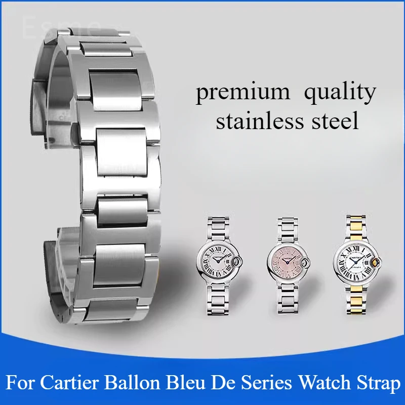 حزام ساعة لساعة كارتييه بالون  - مراجعة Cartier Watch Ballon Bleu وسعره