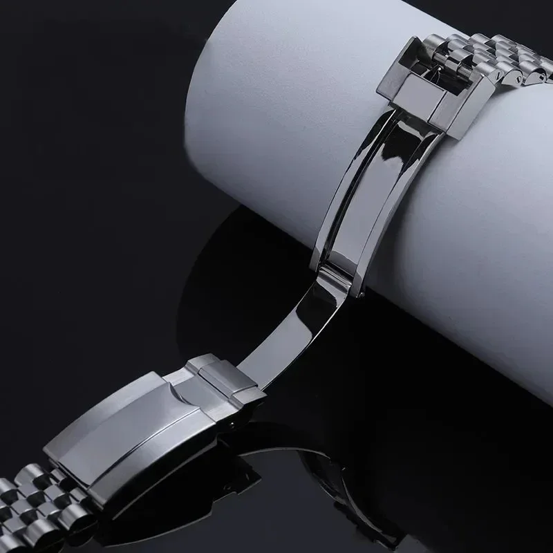 حزام جوبيلي 904 مقاس 20 مم لسا - مراجعة Rolex Watch Datejust وسعره