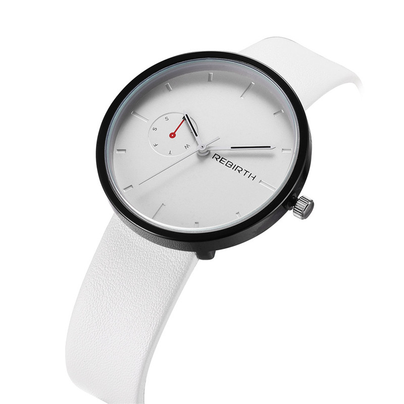 ساعة يد رجالية ونسائية مشهورة  - مراجعة Leather Watch Band Men وسعره