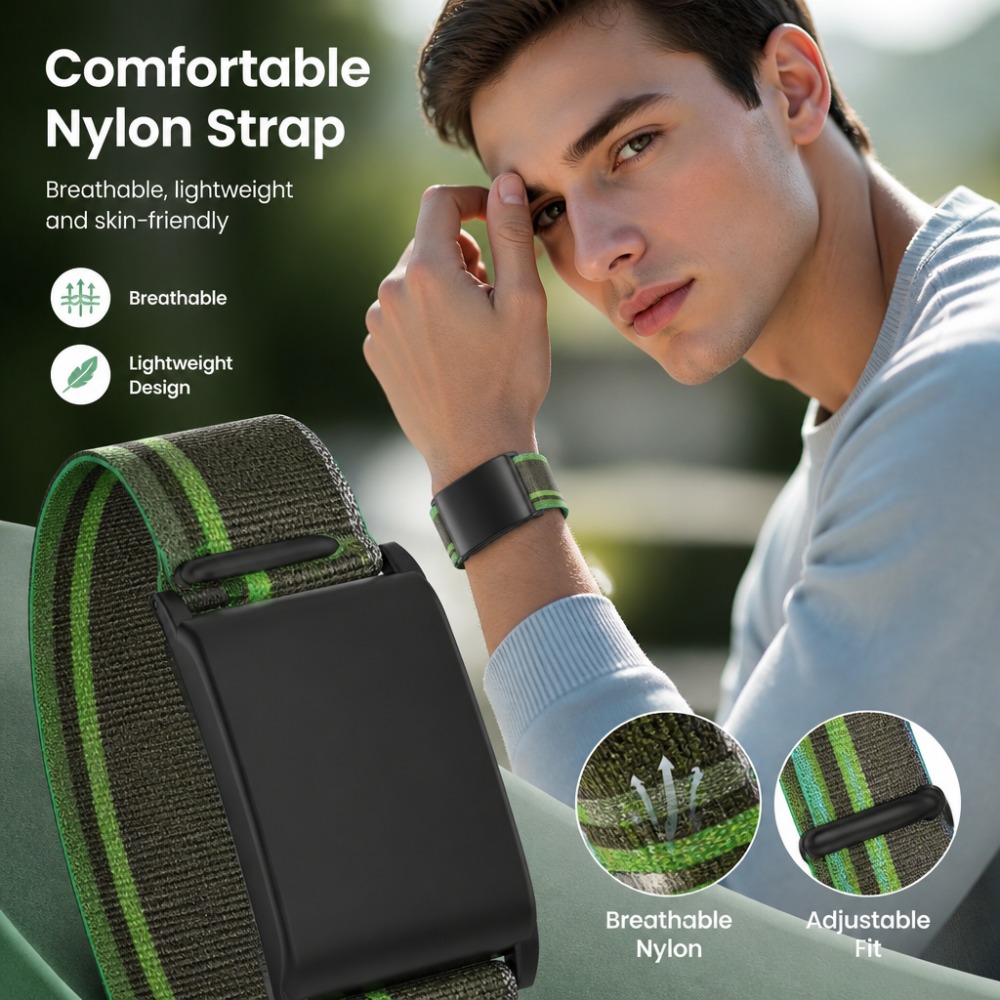 حزام نايلون بحلقة لاصقة لجهاز  - مراجعة Sport Loop Velcro وسعره