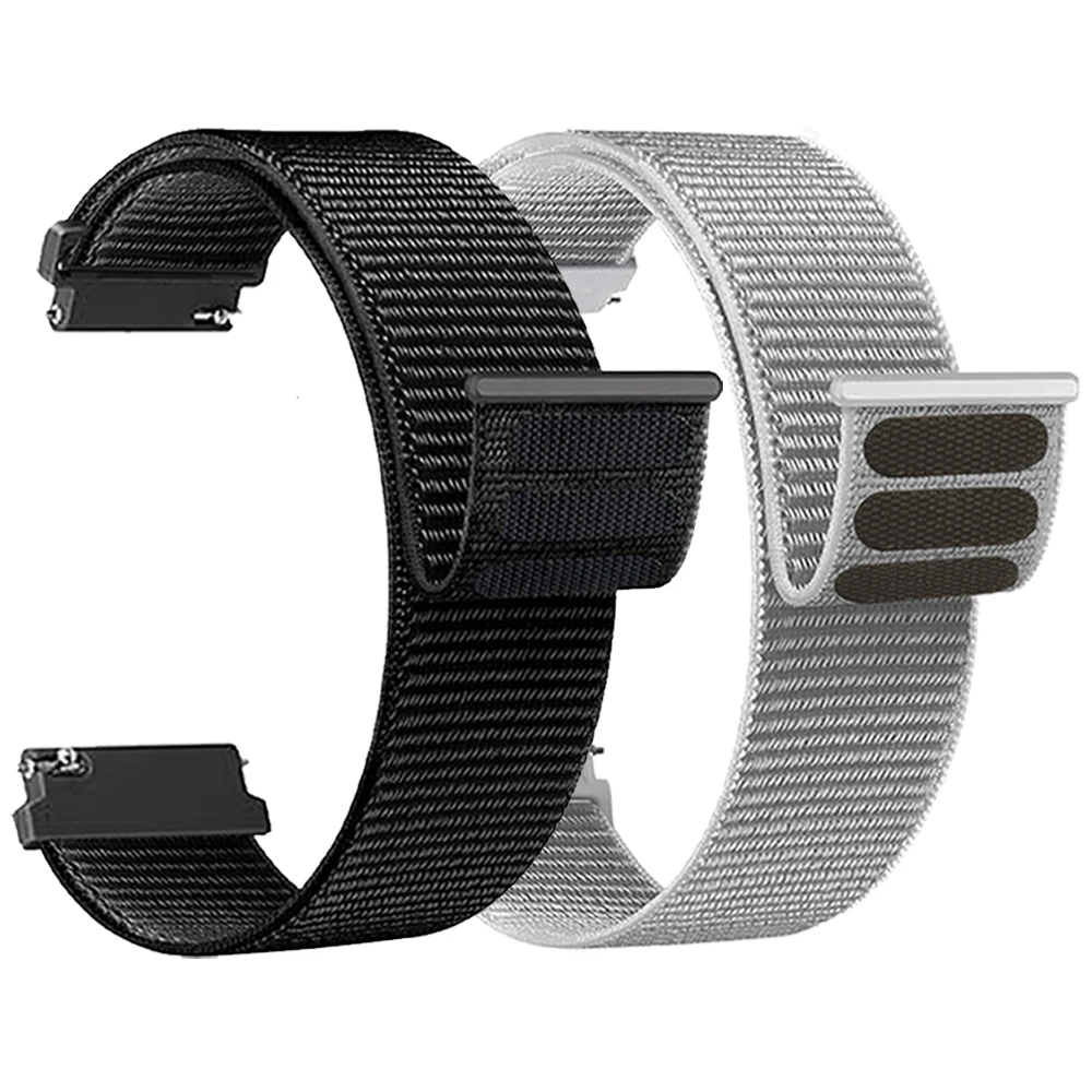 حزام مضفر 20-22 ملم لساعة شاوم - مراجعة Sport Loop Velcro وسعره