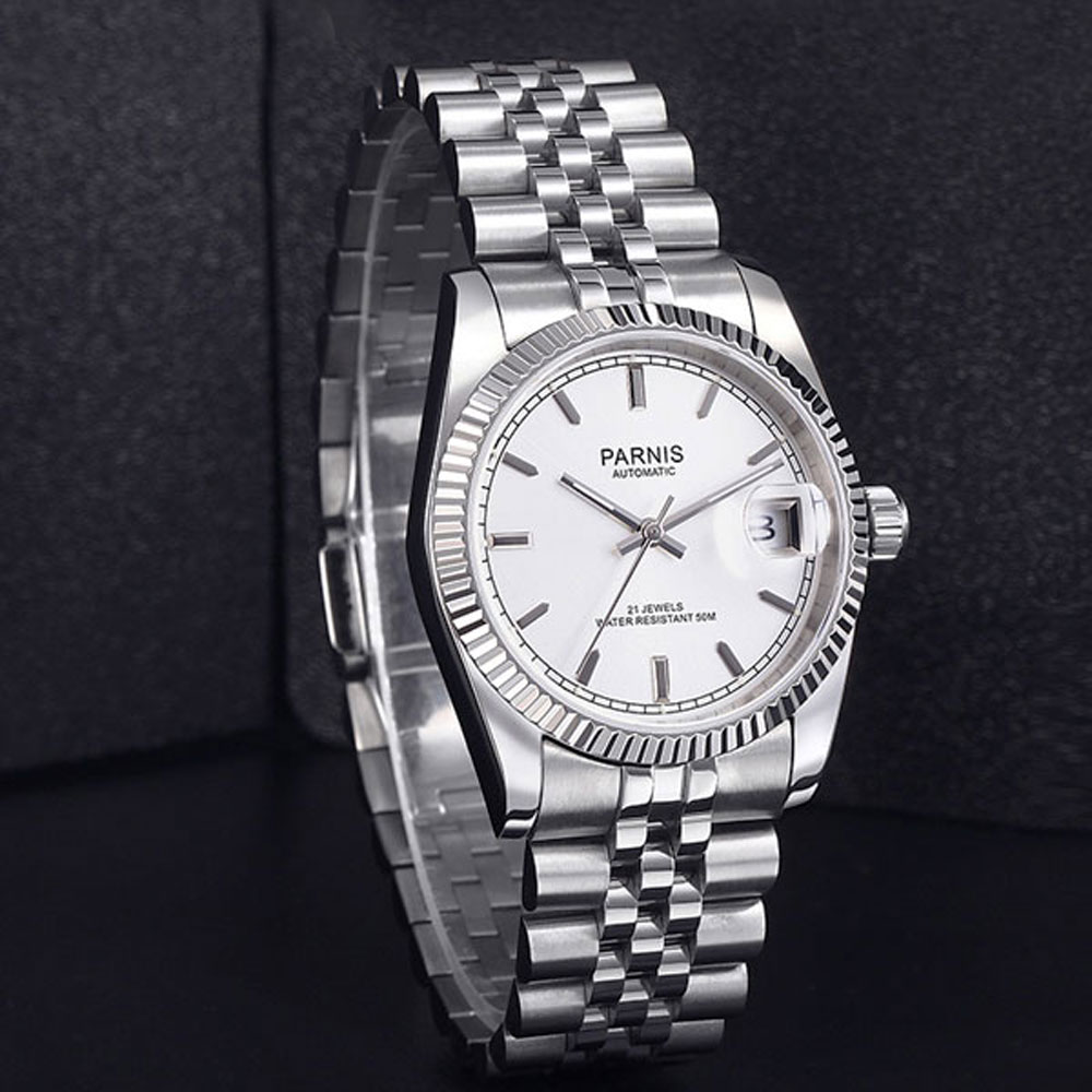 ساعة بارنيس أوتوماتيكية للرجال - مراجعة Rolex Watch Datejust وسعره