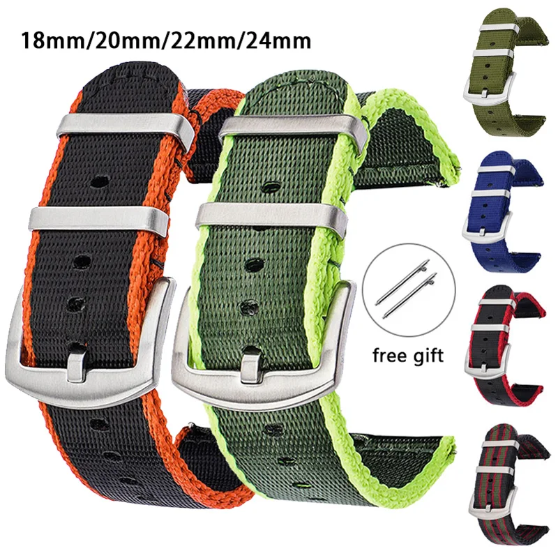 نايلون سريع التحرير للرجال وال - مراجعة Canvas Strap Watch وسعره