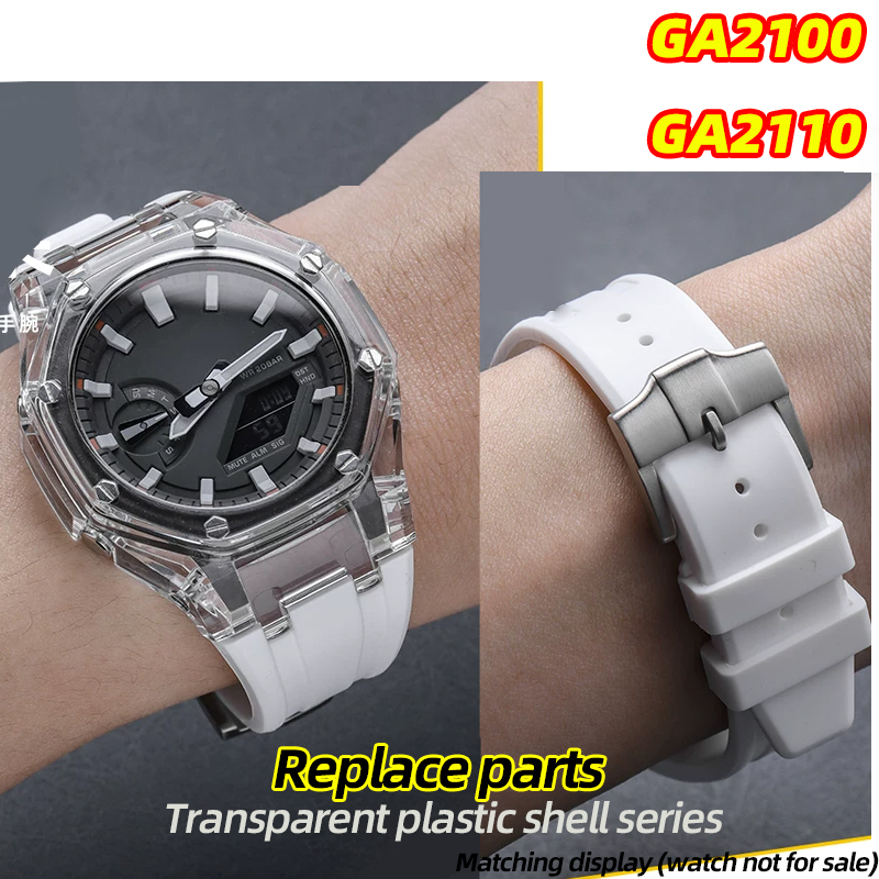 إطار مطاطي معدل لساعة كاسيو جي - مراجعة Casio Watch G-Shock Ga-2100 وسعره