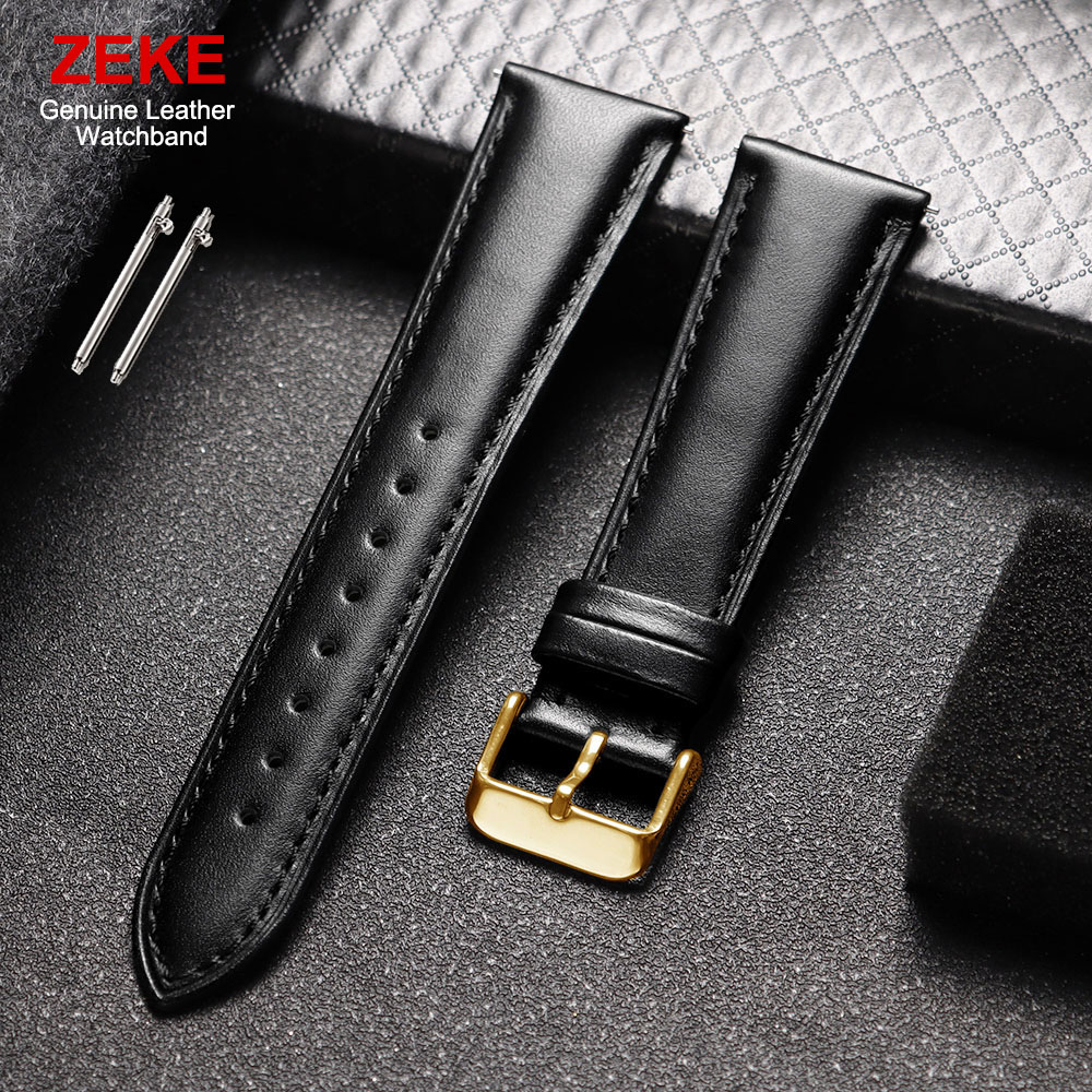 جلد طبيعي ساعة اليد الفرقة 12  - مراجعة Leather Strap Quick Release وسعره