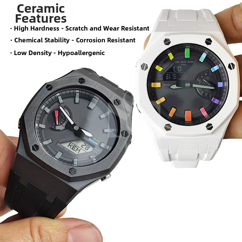 طقم ساعة سيراميك 2100 مود مع ح - مراجعة Casio Watch G-Shock Ga-2100 وسعره