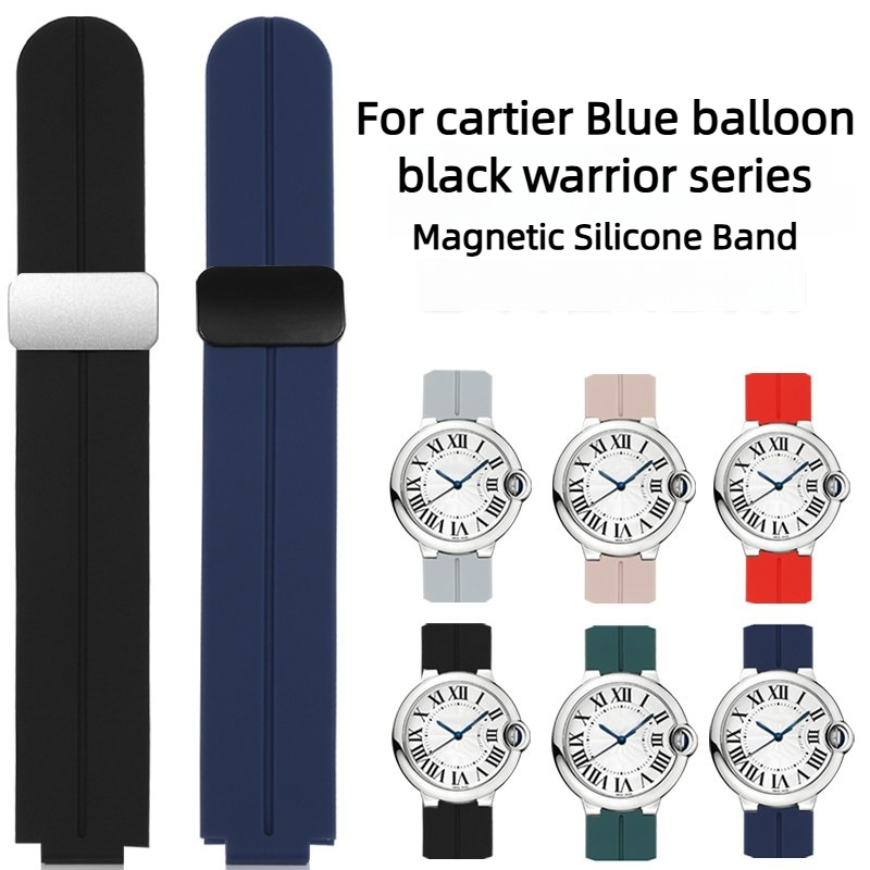 حزام ساعة مغناطيسي محدب الطرف  - مراجعة Cartier Watch Ballon Bleu وسعره