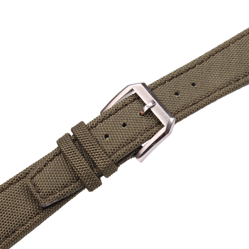 سوار ساعة من الجلد الأصلي مع إ - مراجعة Nato Strap Nylon وسعره