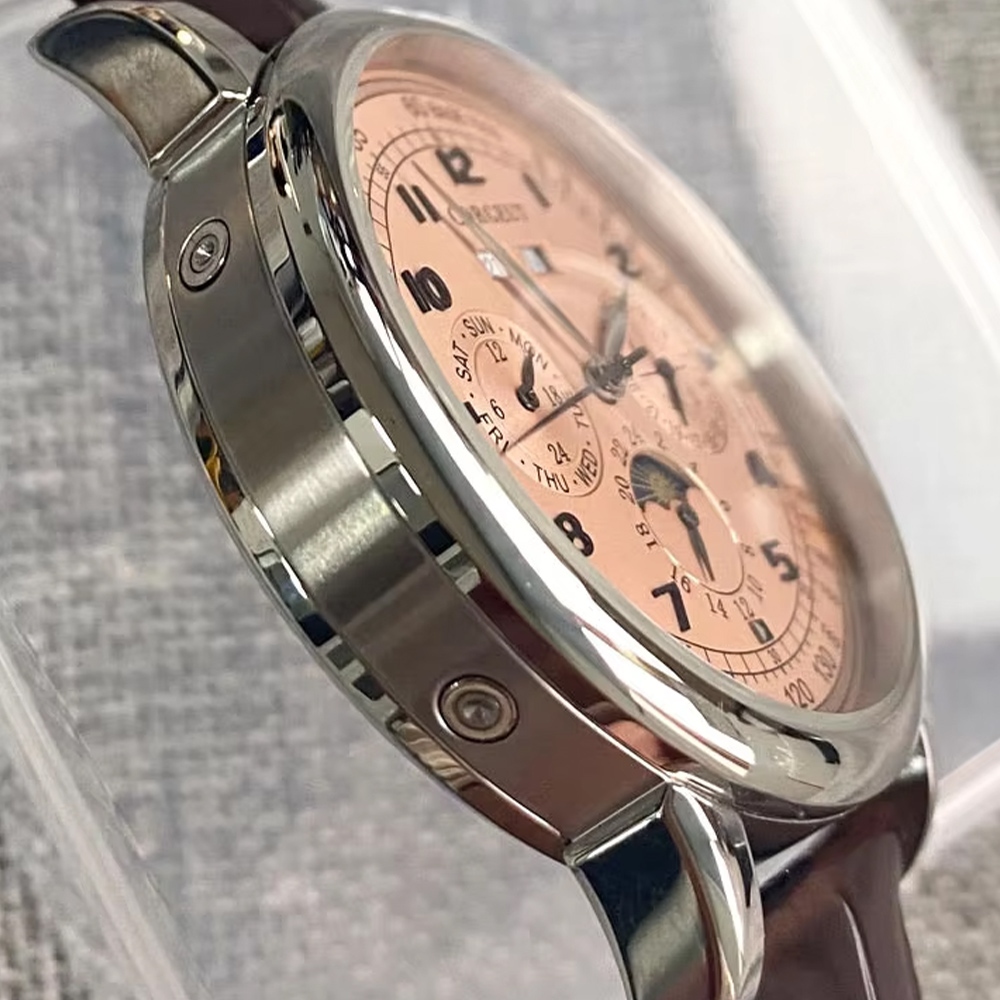 ساعة رجالية أوتوماتيكية ST1655 - مراجعة Leather Watch Band Men وسعره