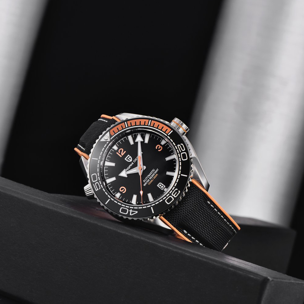 ساعة غوص من PAGANI DESIGN مقاو - مراجعة Rubber Strap Diver وسعره