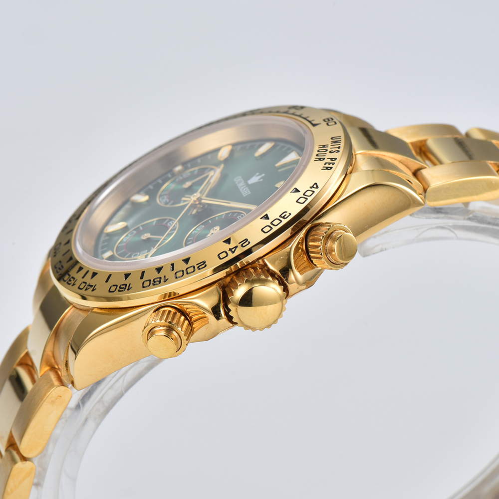ساعة رجالية مخصصة 39 مم VK63 ك - مراجعة Stainless Bracelet Diver وسعره
