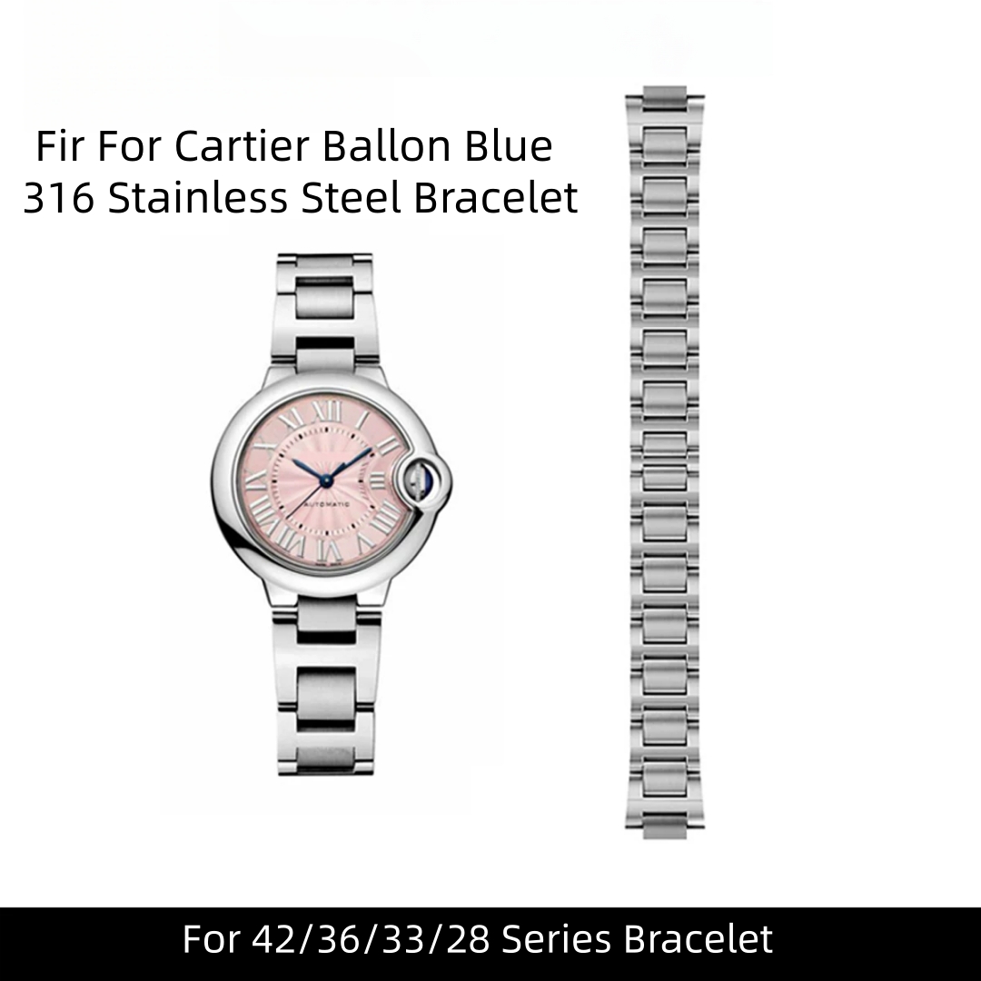 سوار من الفولاذ المقاوم للصدأ  - مراجعة Cartier Watch Ballon Bleu وسعره