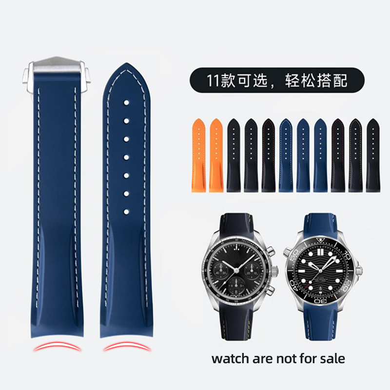 منحني نهاية المطاط حزام ساعة س - مراجعة Omega Watch Speedmaster وسعره
