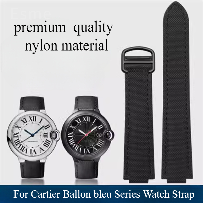 حزام ساعة أصلية من النايلون ال - مراجعة Cartier Watch Ballon Bleu وسعره