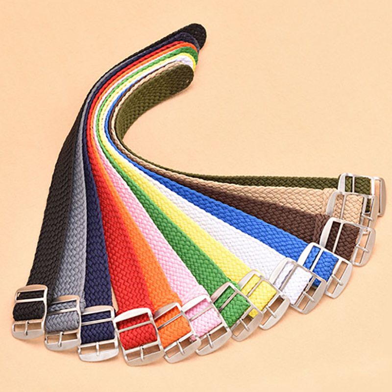 النايلون نسج حزام ساعة اليد ل  - مراجعة Perlon Strap Woven وسعره