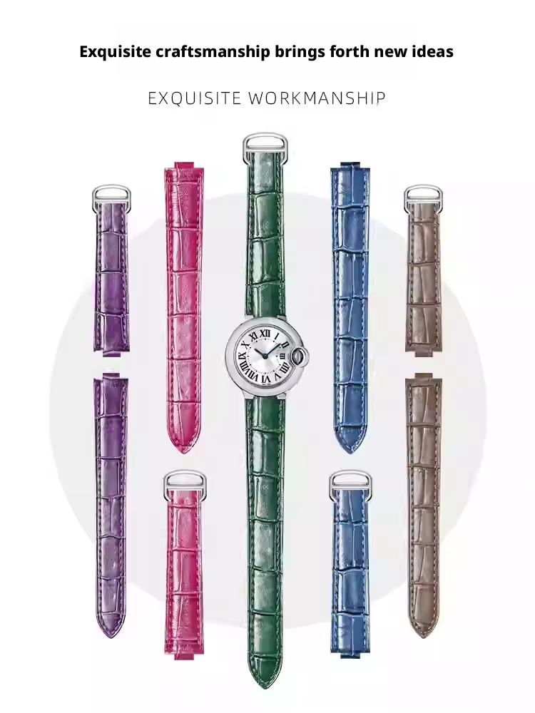حزام ساعة جلدي لساعة كارتييه ب - مراجعة Cartier Watch Ballon Bleu وسعره