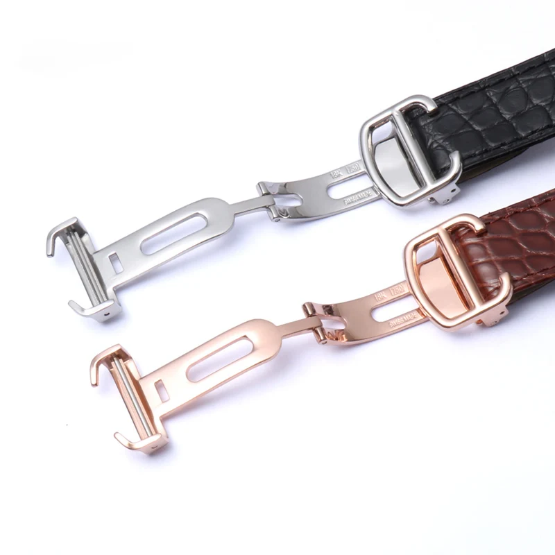 التمساح جلد طبيعي حزام ساعة ال - مراجعة Cartier Watch Tank وسعره