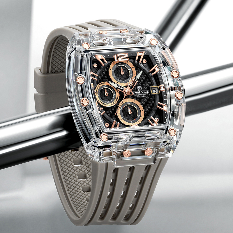 جديد NAVIFORCE رجالية كوارتز م - مراجعة Rolex Watch Datejust وسعره
