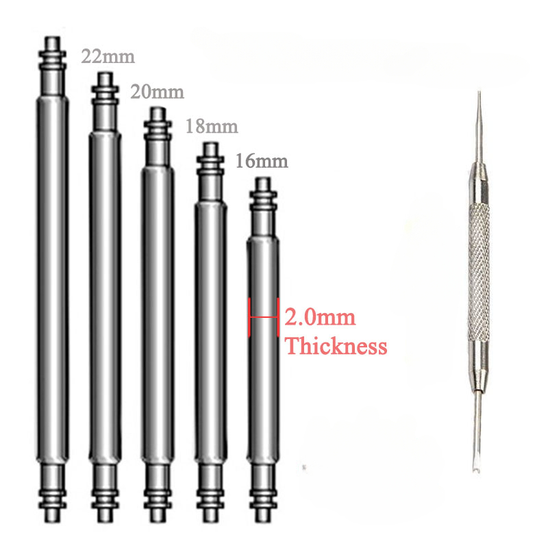 15 قطعة حزام (استيك) ساعة دبوس - مراجعة Spring Bar Tool Set وسعره