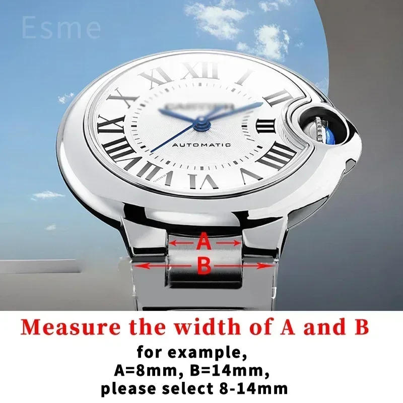 حزام ساعة لسلسلة كارتييه بالون - مراجعة Cartier Watch Ballon Bleu وسعره
