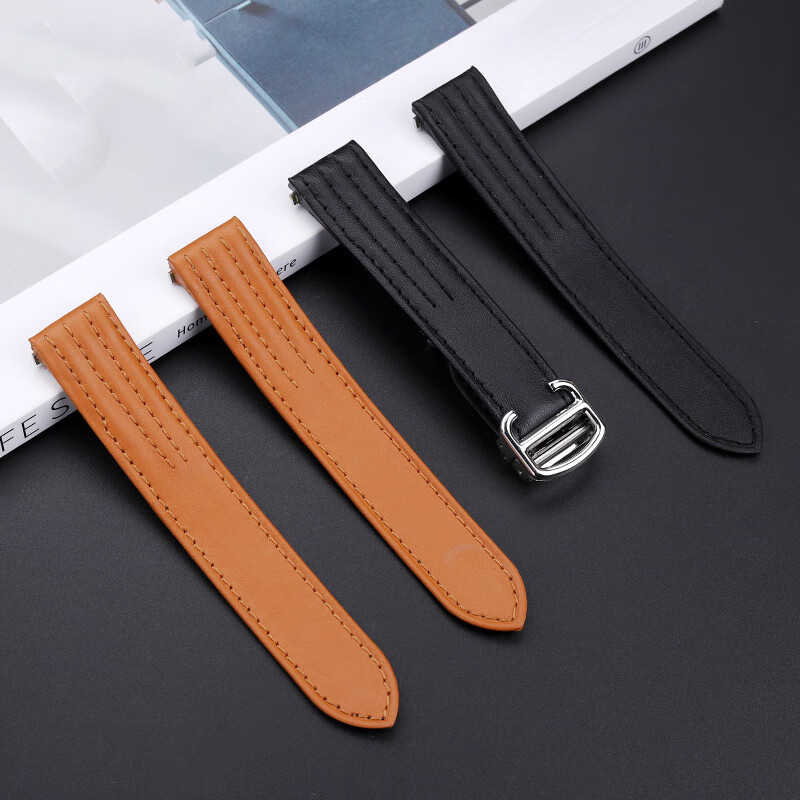 حزام ساعة من الجلد والنايلون س - مراجعة Leather Strap Quick Release وسعره