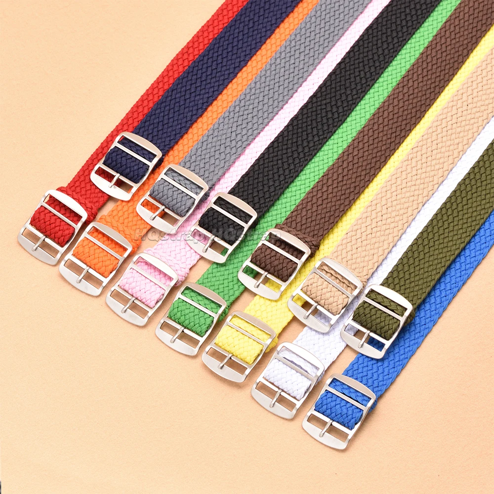 ساعة نايلون منسوجة للرجال والن - مراجعة Perlon Strap Woven وسعره