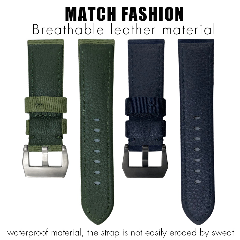 حزام ساعة نايلون لـ Lancerai ، - مراجعة Canvas Strap Watch وسعره
