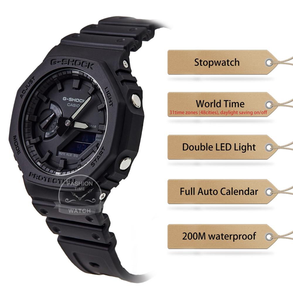 ساعة كاسيو للرجال جي شوك فائقة - مراجعة Casio Watch G-Shock Ga-2100 وسعره