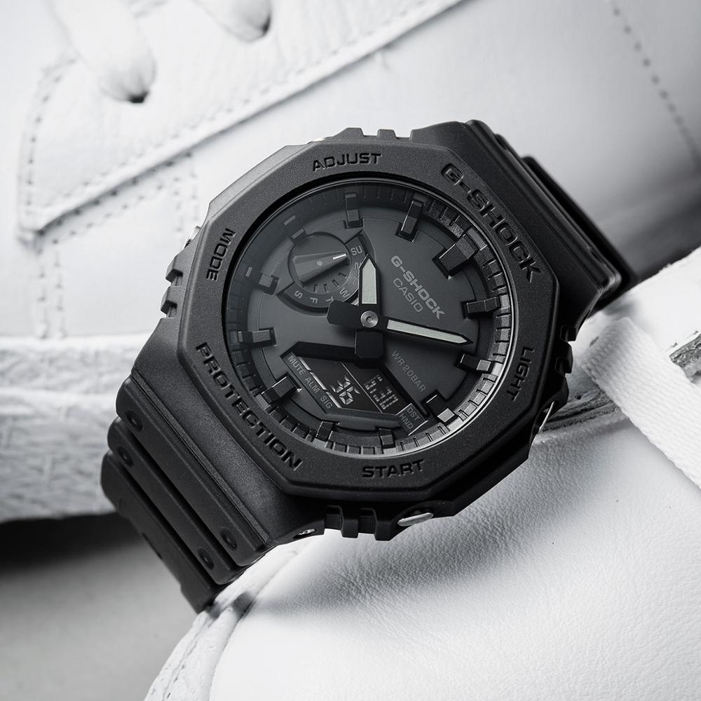 ساعة كاسيو للرجال جي شوك فائقة - مراجعة Casio Watch G-Shock Ga-2100 وسعره