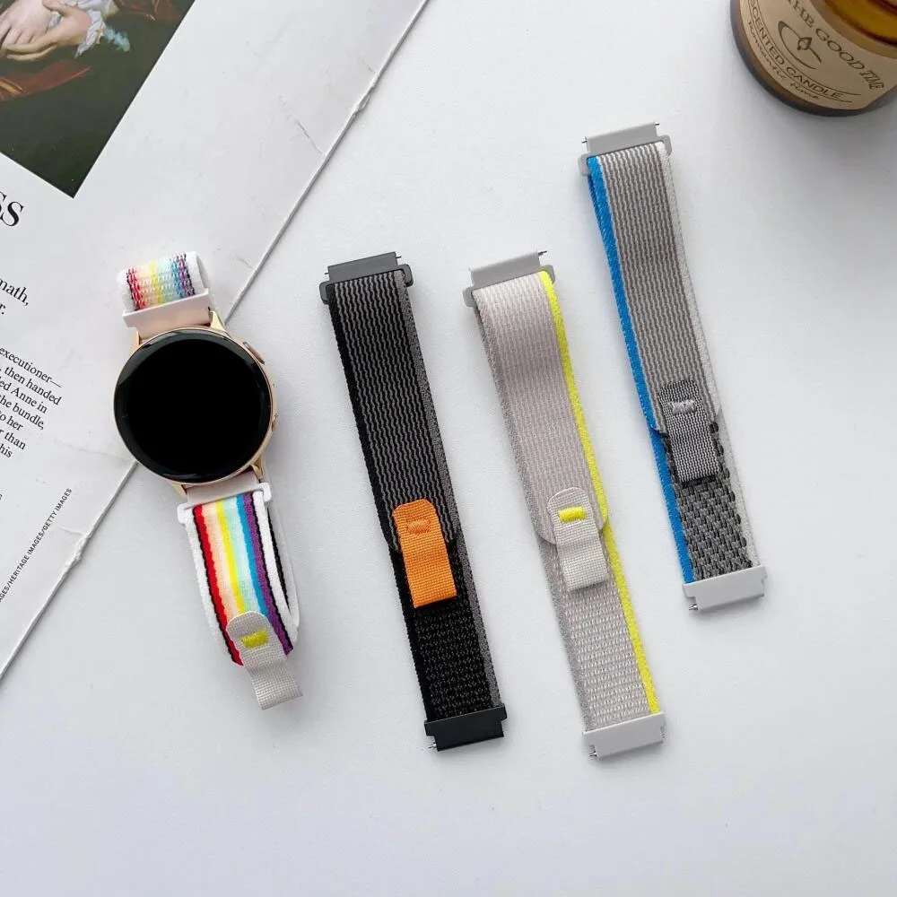 20/22 مللي متر درب حلقة حزام ا - مراجعة Sport Loop Velcro وسعره