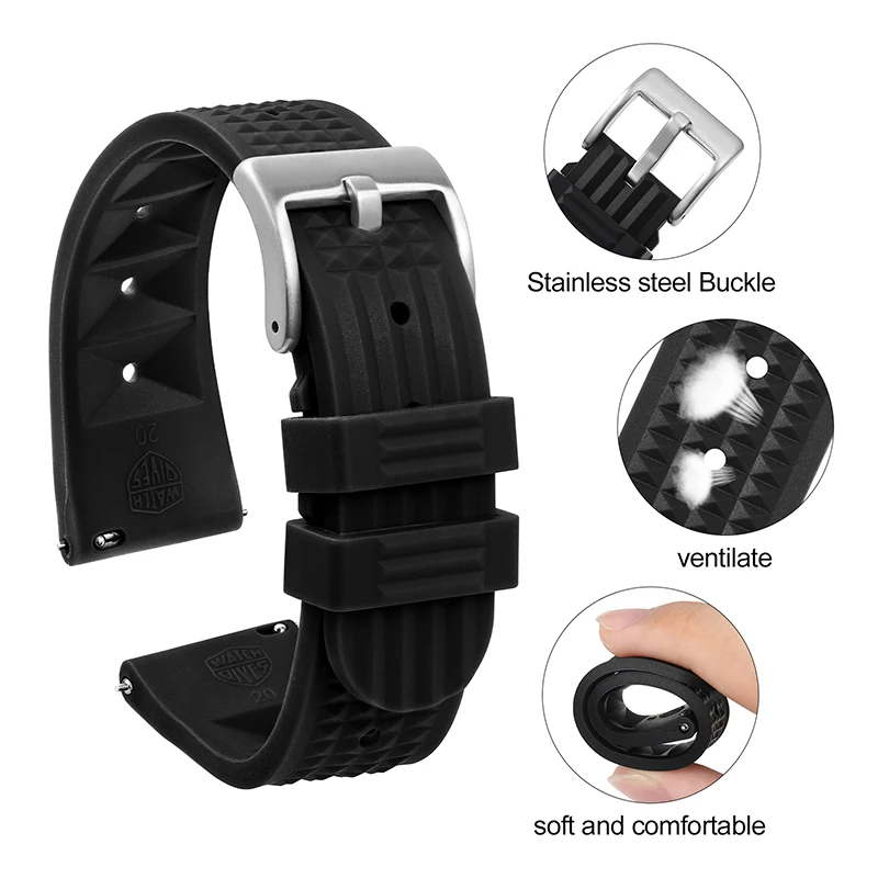 سوار ساعة مطاطي بديل سريع شامل - مراجعة Nato Strap Nylon وسعره